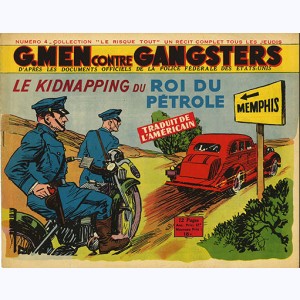 Collection Le Risque-Tout : n° 4, G-Men - Le kidnapping du roi du pétrole