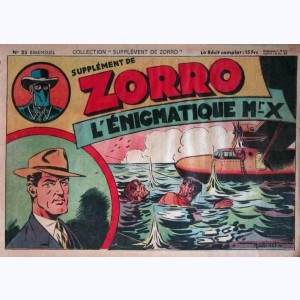 Jeudi Magazine - Supplément de Zorro : n° 25, L'énigmatique Mr X