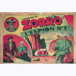 Jeudi Magazine - Supplément de Zorro : n° 42, L'espion n° 1 (Sergent O'Brien)