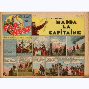 Les Contes du Far-West : n° 70, La Capitaine - Madda la capitaine