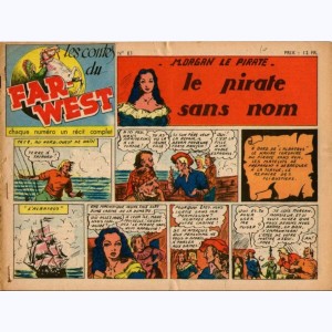 Les Contes du Far-West : n° 83, Morgan - Le pirate sans nom
