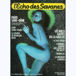 Echo des Savanes (2ème série) : n° 9-10