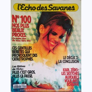 Echo des Savanes (2ème série) : n° 100
