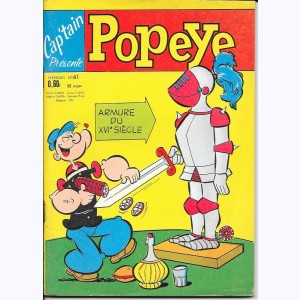 Cap'tain Popeye : n° 41, Des éponges ... farcies !