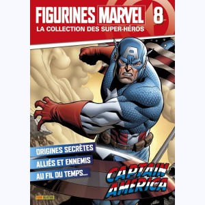 Figurines Marvel : n° 8, Captain America