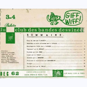 Giff-Wiff : n° 3-4