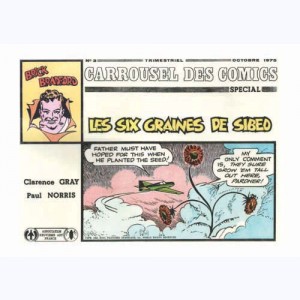 Carrousel des Comics : n° 3, Brick Bradford, les 6 graines de Sibed