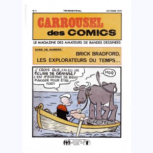 Carrousel des Comics : n° 11, Brick Bradford - Les explorateurs du temps