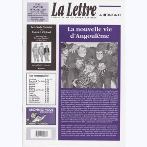 La Lettre, l'officiel de la bande dessinée : n° 45