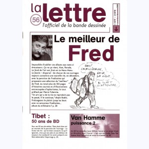 La Lettre, l'officiel de la bande dessinée : n° 56