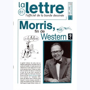 La Lettre, l'officiel de la bande dessinée : n° 61