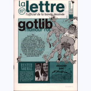 La Lettre, l'officiel de la bande dessinée : n° 67