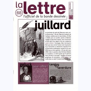 La Lettre, l'officiel de la bande dessinée : n° 68