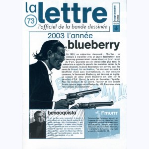 La Lettre, l'officiel de la bande dessinée : n° 73