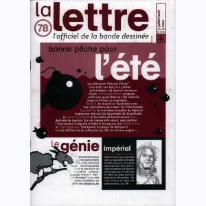 La Lettre, l'officiel de la bande dessinée : n° 78