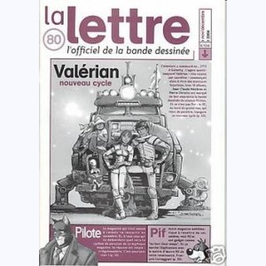 La Lettre, l'officiel de la bande dessinée : n° 80