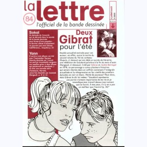 La Lettre, l'officiel de la bande dessinée : n° 84