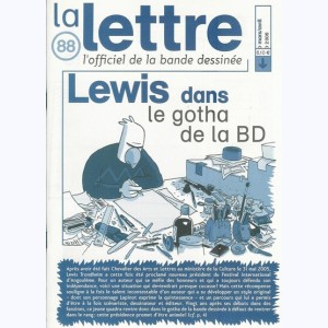 La Lettre, l'officiel de la bande dessinée : n° 88