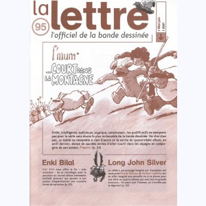 La Lettre, l'officiel de la bande dessinée : n° 95