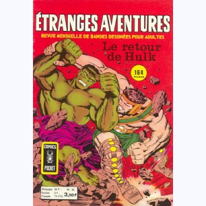 Etranges Aventures : n° 36, Le retour de Hulk