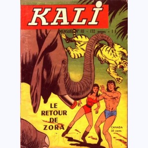 Kali : n° 10, Le retour de ZORA