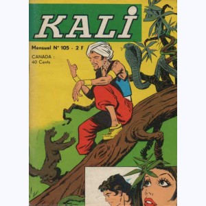 Kali : n° 105, Le trésor de Kanagar