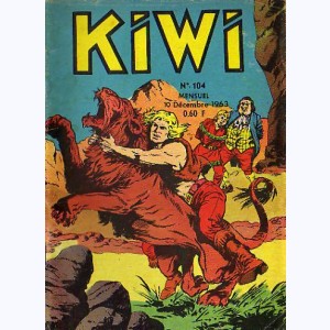 Kiwi : n° 104, Le petit Trappeur : Les lion de Kamour