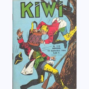 Kiwi : n° 113, Le petit Trappeur : En avant les gars
