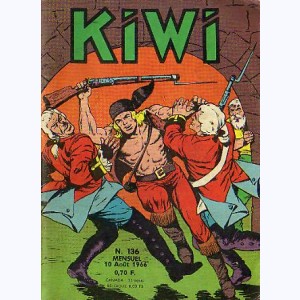 Kiwi : n° 136, Le petit Trappeur : Les trois naufragés