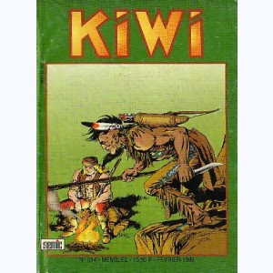 Kiwi : n° 514, Blek et Le petit Trappeur : L'espion secret de G. Washington