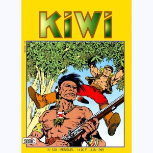 Kiwi : n° 530, Blek et Le petit Trappeur : ... deux petites pestes ...