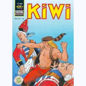 Kiwi : n° 540, Blek et Le petit Trappeur : Le serpent et le géant !
