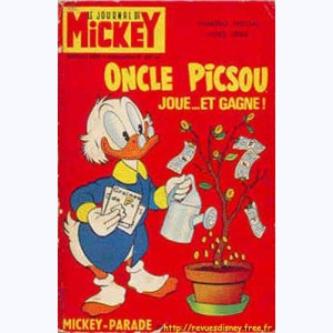 Mickey Parade : n° 6, 0807 : Oncle Picsou joue ... et gagne