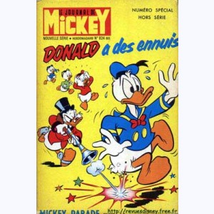 Mickey Parade : n° 7, 0824 : Donald a des ennuis