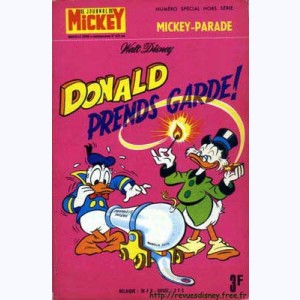 Mickey Parade : n° 15, 0925 : Donald prends garde !