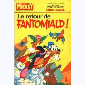 Mickey Parade : n° 41, 1217 : Le retour de Fantomiald !