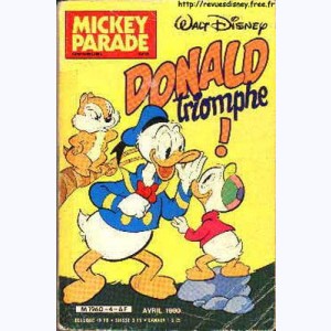 Mickey Parade (2ème Série) : n° 4, Donald triomphe !