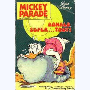 Mickey Parade (2ème Série) : n° 8, Donald Super ... Tout