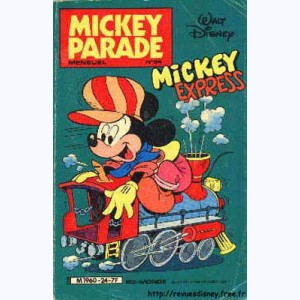 Mickey Parade (2ème Série) : n° 24, Mickey express