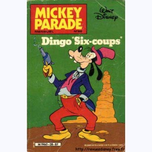 Mickey Parade (2ème Série) : n° 28, Dingo "Six-coups"