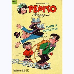Pépito (3ème Série) : n° 14, Potin à roulettes Poldinet