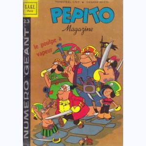 Pépito (3ème Série) : n° 23, Géant : Le poulpe à vapeur