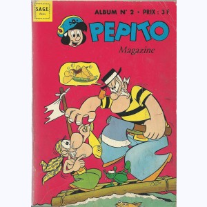 Pépito (3ème Série Album) : n° 2, Recueil 2 (5,6,7,8)