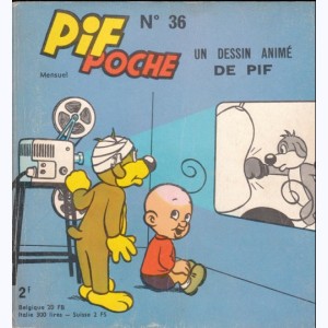 Pif Poche : n° 36, Un dessin animé Pif boxeur