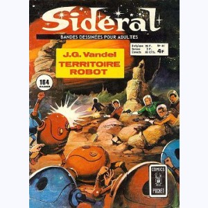 Sidéral (2ème Série) : n° 44, Territoire robot