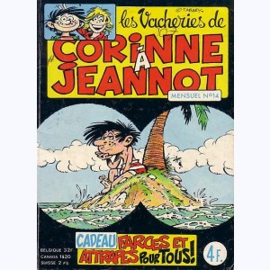 Les Vacheries de Corinne à Jeannot : n° 14, Le gag de couverture