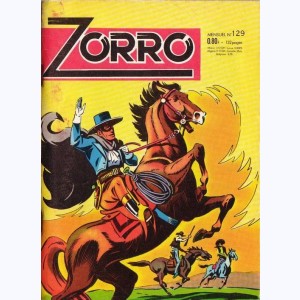 Zorro (2ème Série) : n° 129, L'homme au foulard vert