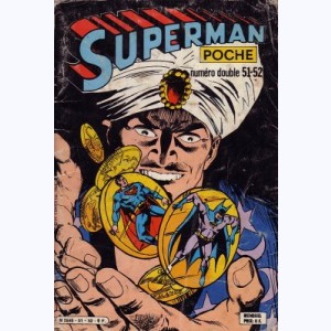 Superman (Poche) : n° 51, SP 51-52 : S et B 12 monnaies du pouvoir!