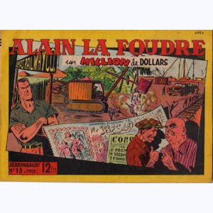 Collection Alain la Foudre : n° 15, Un million de dollars