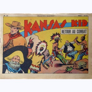 Collection Wild West : n° 50, Kansas Kid : retour au combat